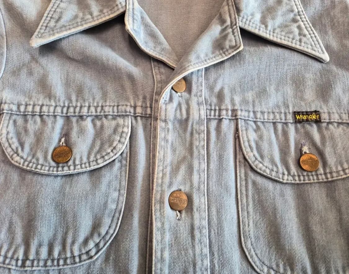 70s USA Wrangler Safari Bush Jacket (M) 상품이미지4