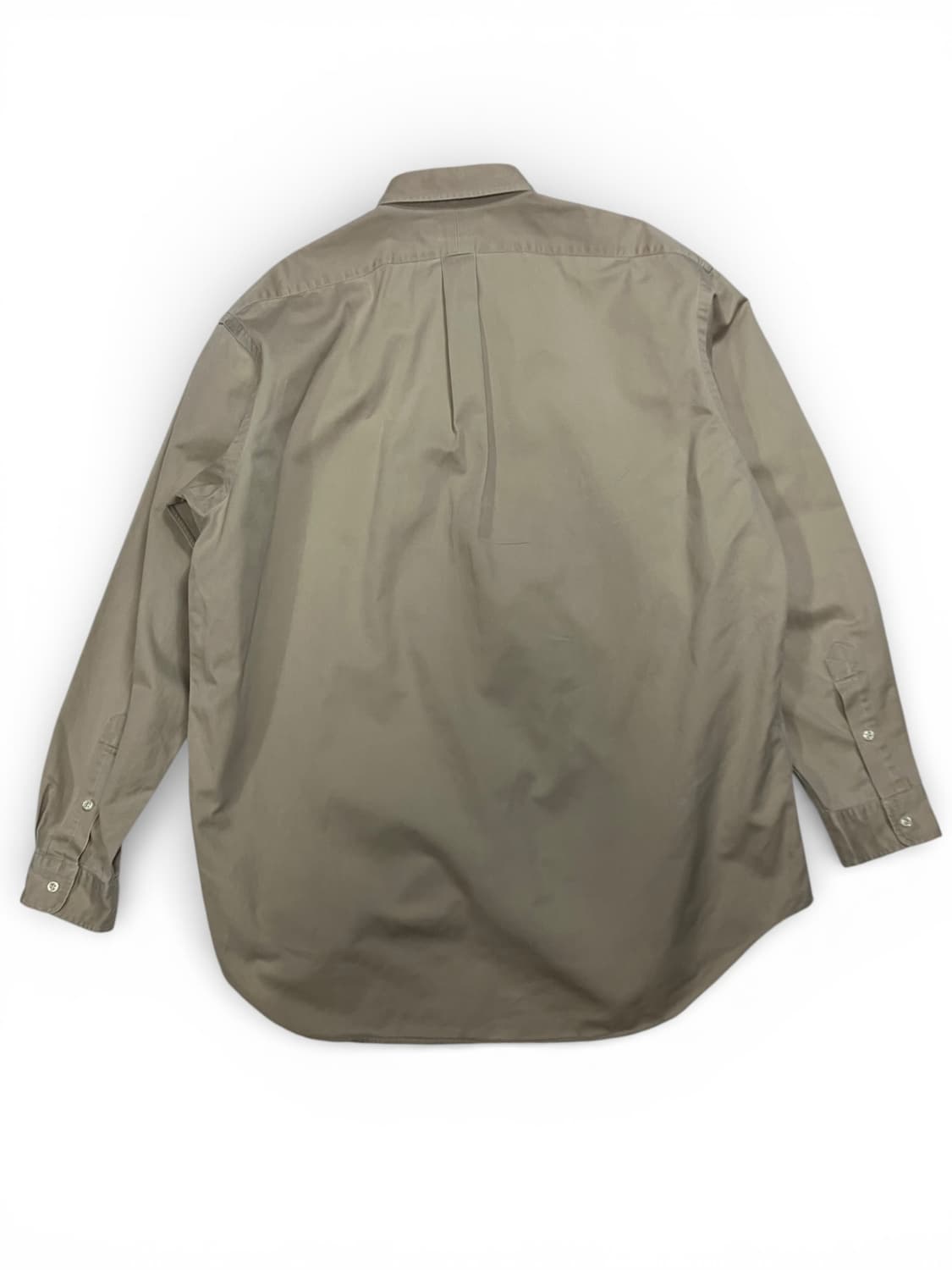 폴로 랄프로렌 베이지 오버사이즈핏 셔츠 L 상품이미지4