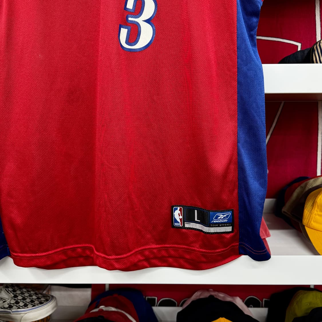 리복 NBA 필라델피아 76Ers 앨런 아이버슨 져지 (2XL) 상품이미지3