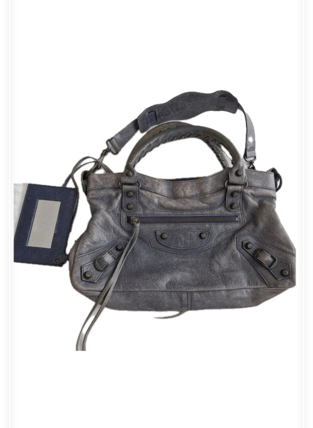 Balenciaga 모터백 스몰 네이비 상품이미지1