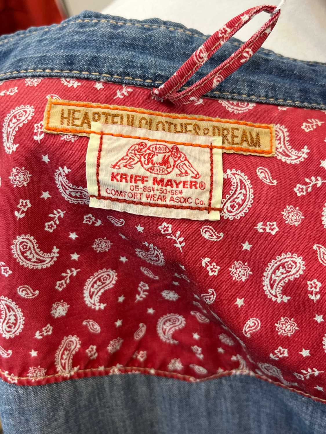 크리프 메이어 웨스턴 데님 셔츠 상품이미지8