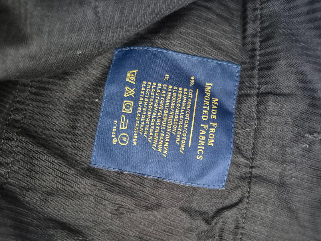 폴로 랄프로렌 블랙 코듀로이 바지 36size 상품이미지4