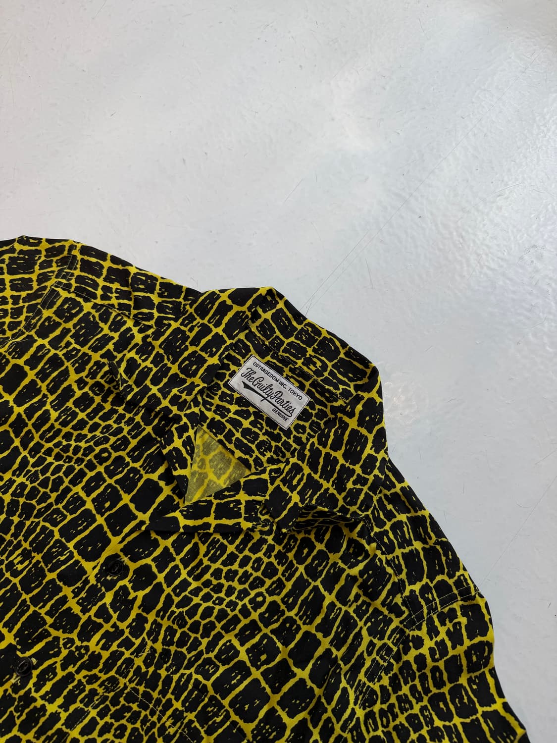 WACKO MARIA Crocodile Pattern Shirt 상품이미지2