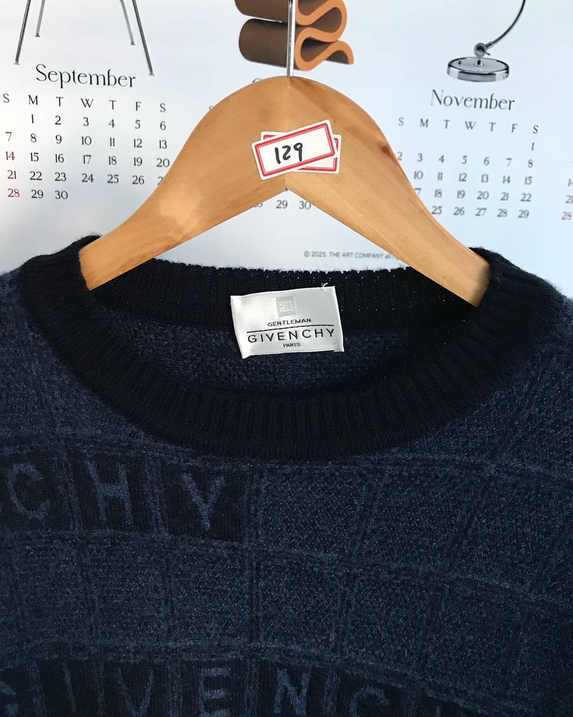 지방시 빅로고 울 니트 상품이미지2