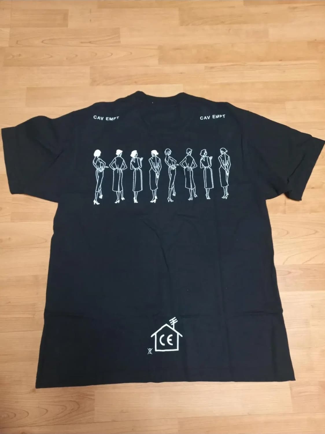 카브엠트 BACK VIEW 티셔츠 블랙 상품이미지4