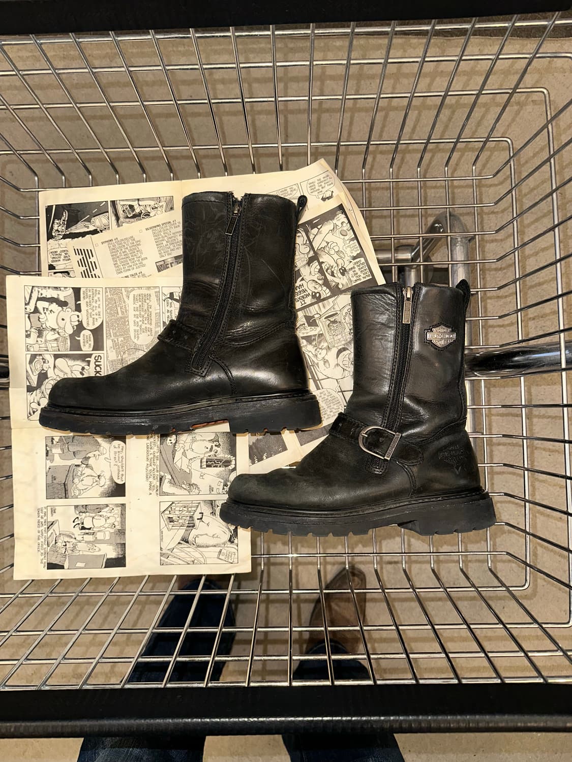 Harley Davidson startex motorcycle boots 상품이미지6