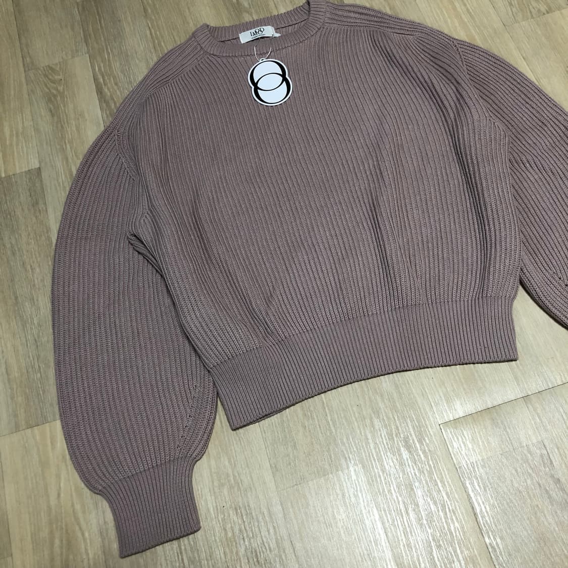 (48) 새상품 엘무드 LMOOD 브룩 니트 브리티시 핑크 상품이미지2