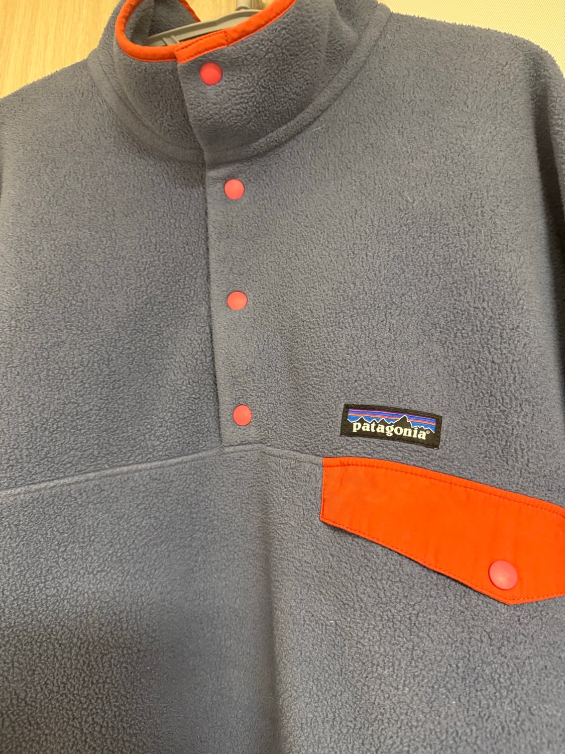 파타고니아 신칠라 네이비 레드 xxl 상품이미지2