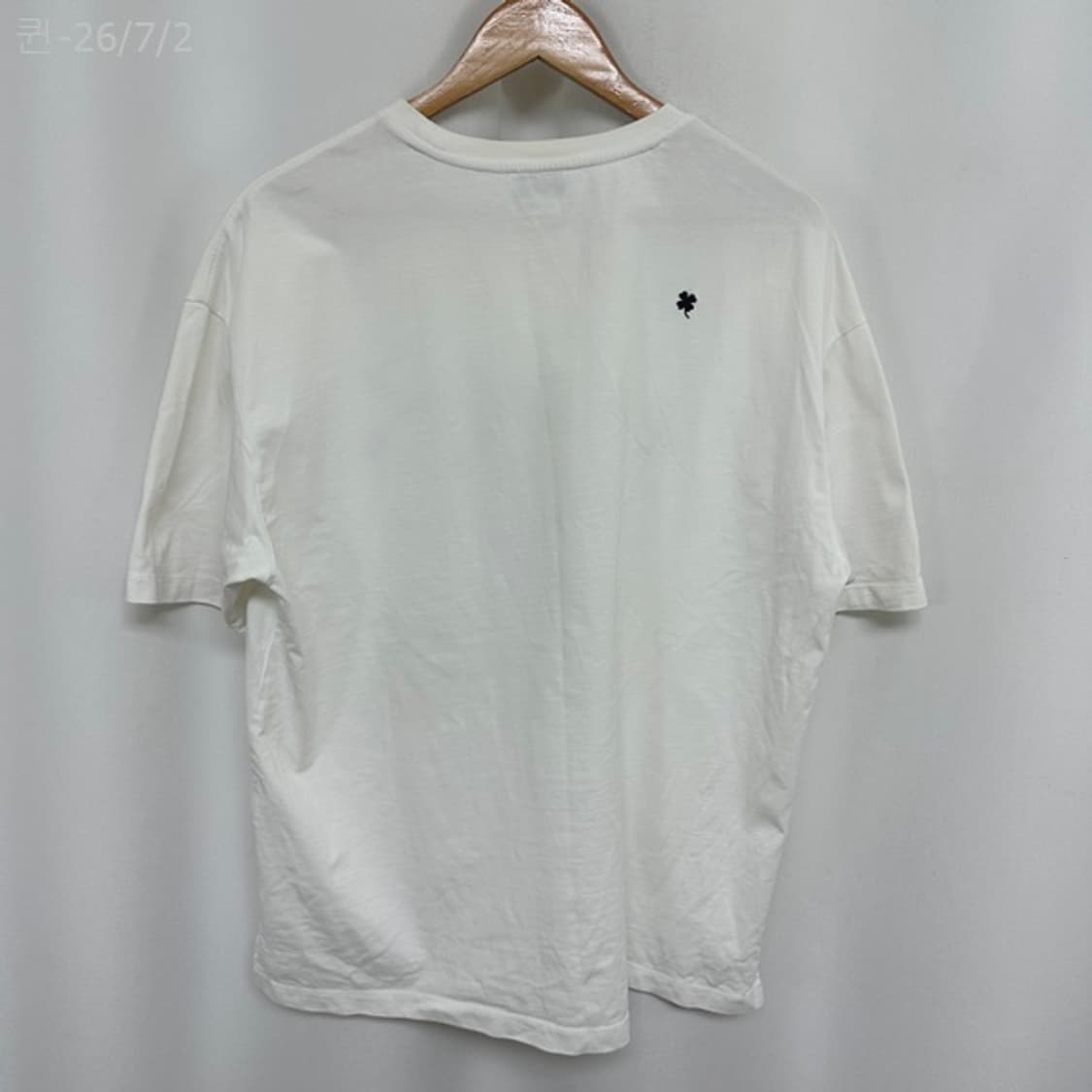 
TNGY 남자 면100% 반팔티 화이트 100 /퀸 상품이미지6