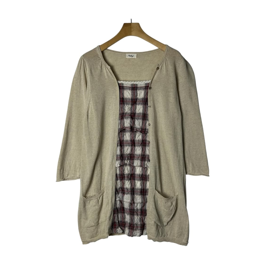 [JPN] 모리걸 바선생 레이어드 미니 원피스 상품이미지1