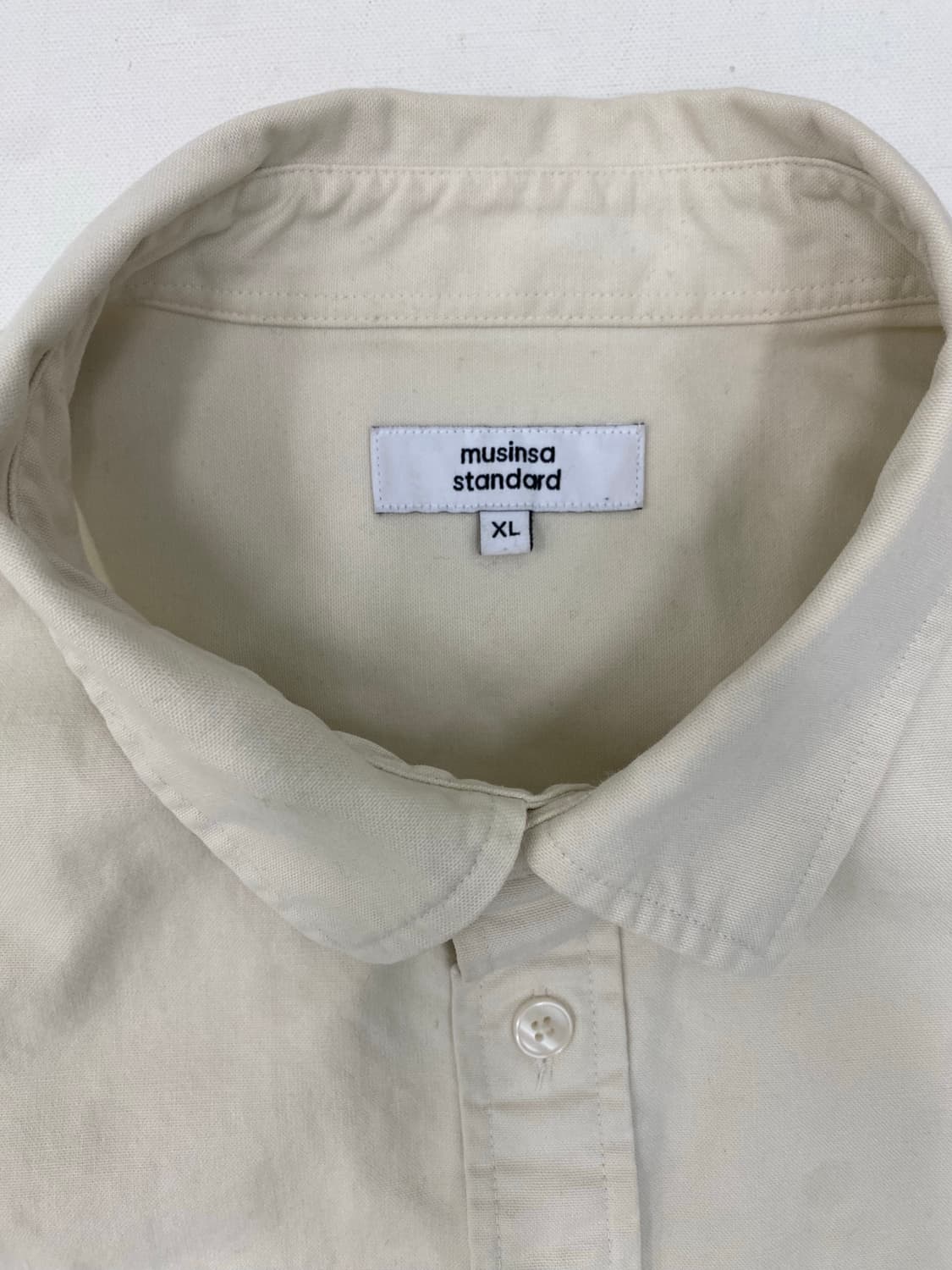 무신사 스탠다드 헤비웨이트 오버사이즈 옥스포드 셔츠 XL 상품이미지3
