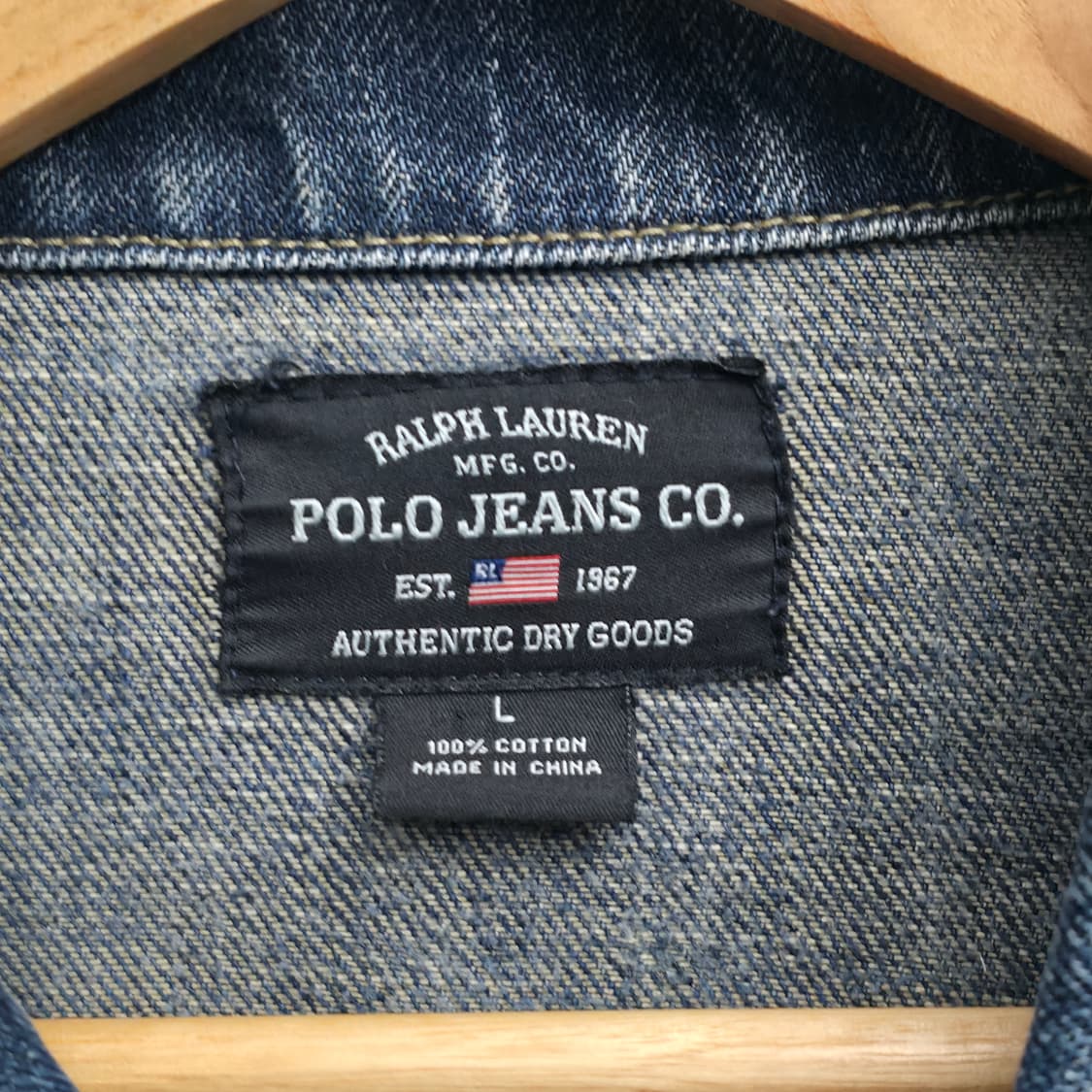 [L] 폴로 랄프로렌 데님 자켓 상품이미지6