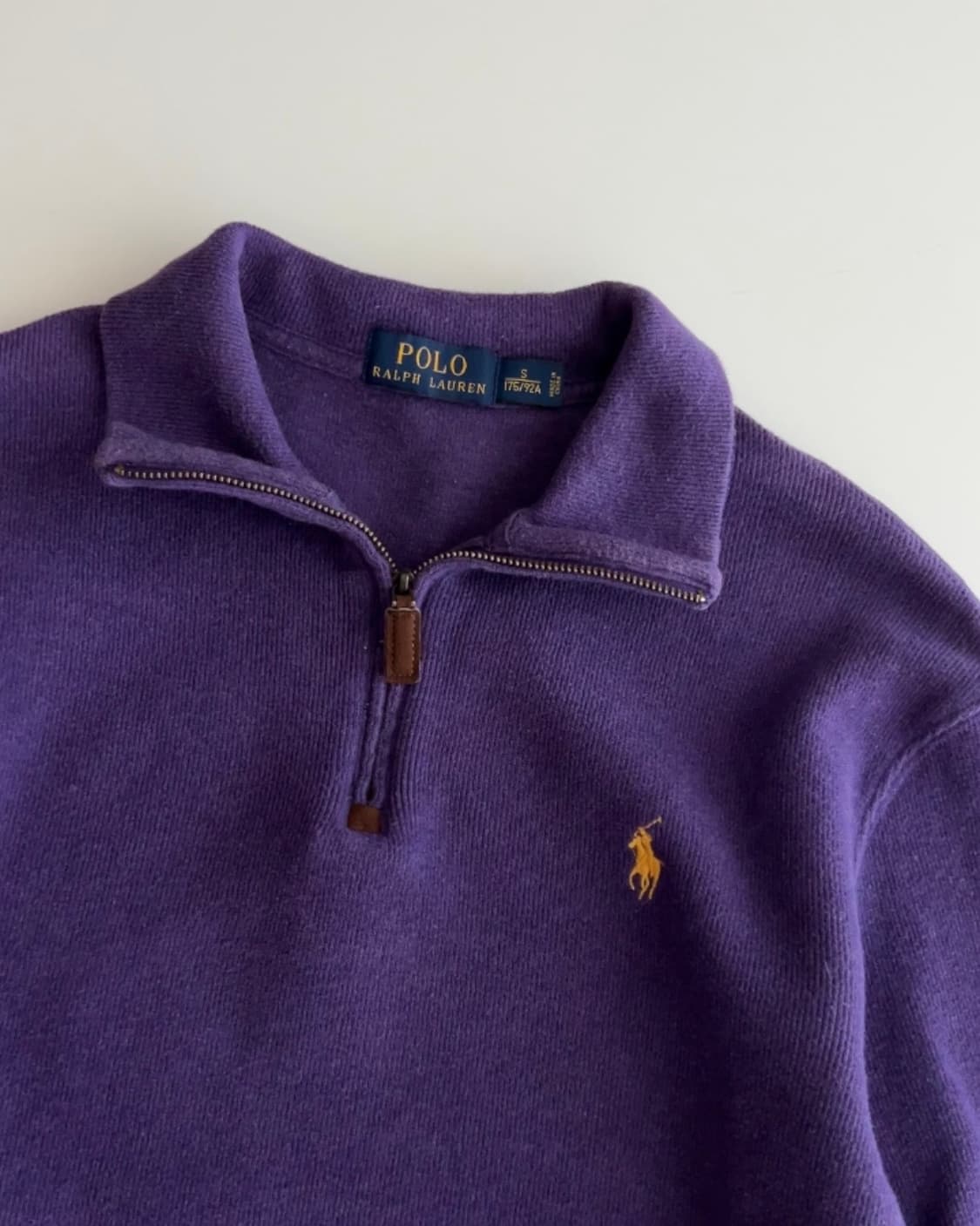 폴로 랄프로렌 쿼터 집업 S 상품이미지4