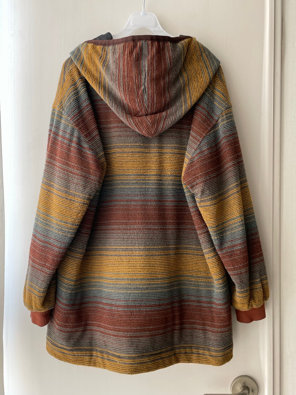 빈티지 후드 아우터 스트라이프  / 모리걸 히피 상품이미지2