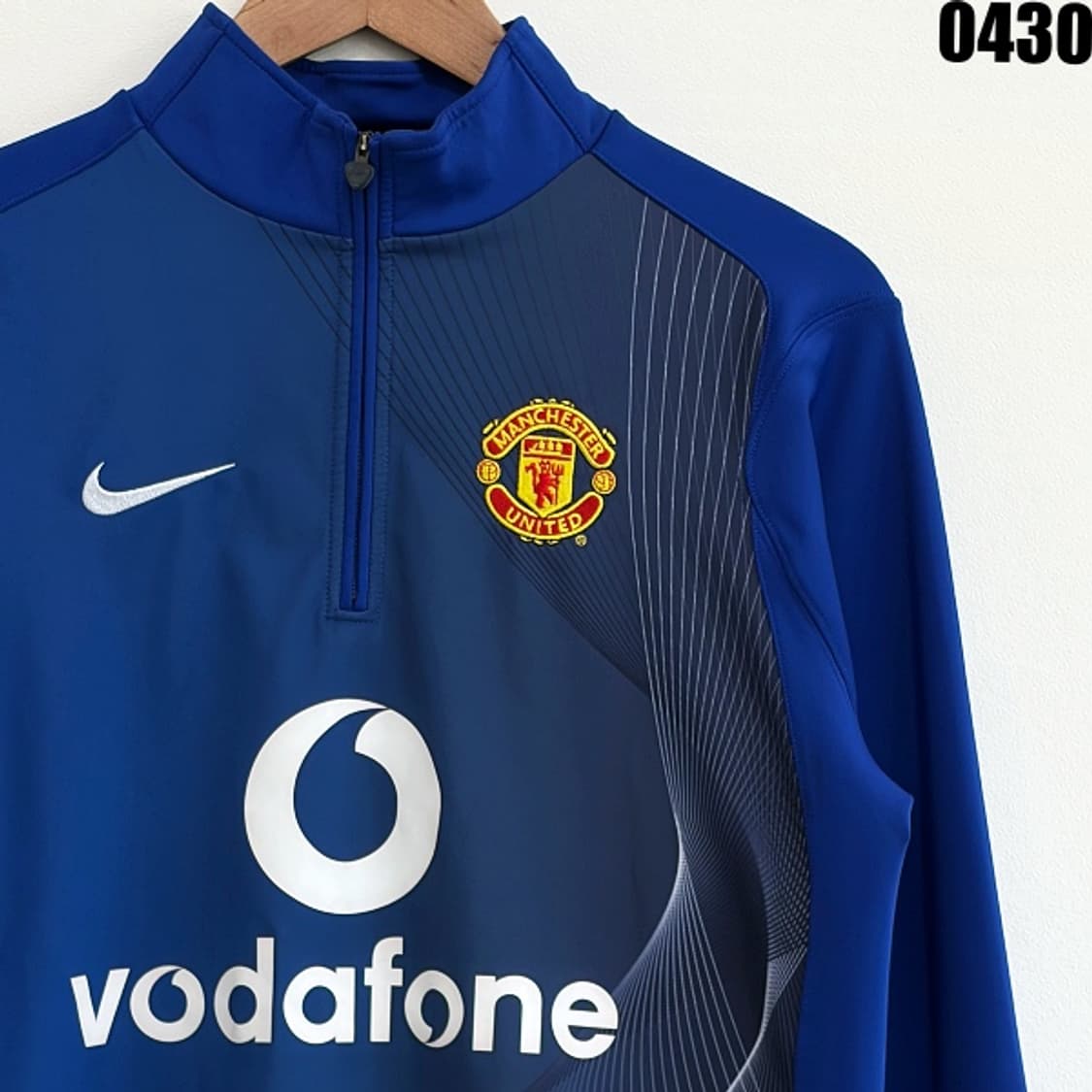 나이키 맨체스터 유나이티드 트레이닝 탑 블루 M 0430 상품이미지2
