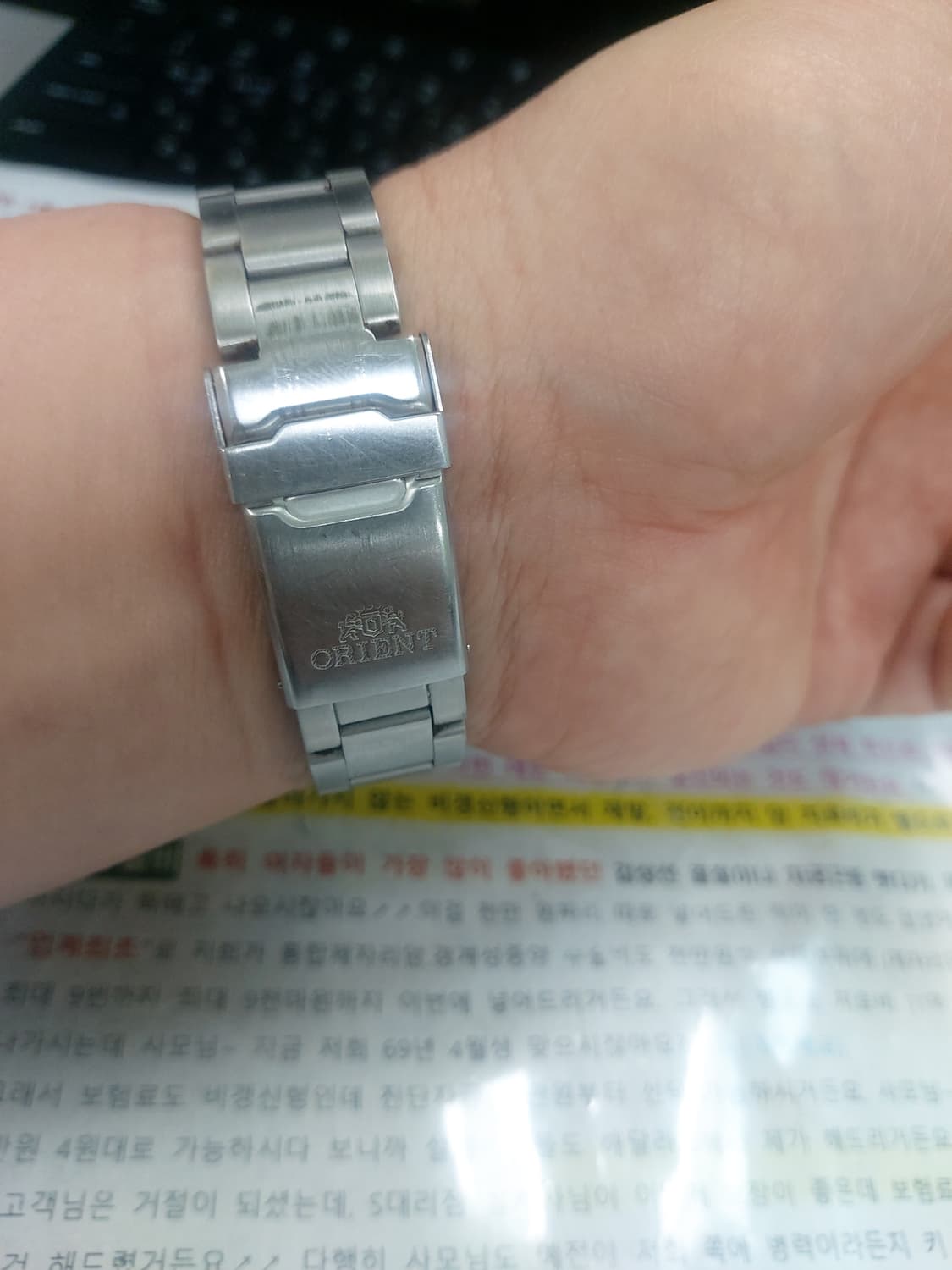 오리엔트 블랙 다이얼 오토매틱 다이버 상품이미지5