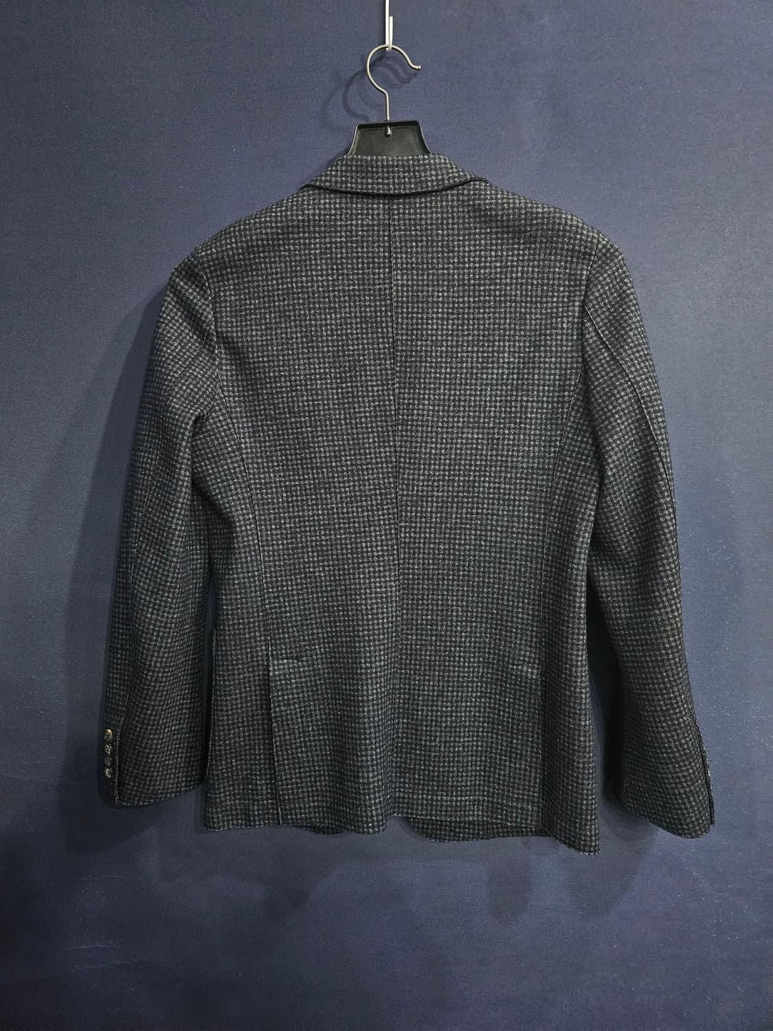 헤지스 스트라이프 체크 남성 슬림핏 95~100 정장자켓  상품이미지2