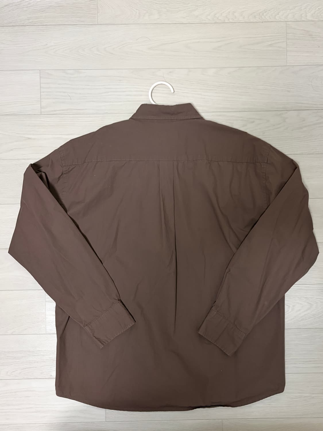 M) 유니온블루 런드리 셔츠 브라운 상품이미지2