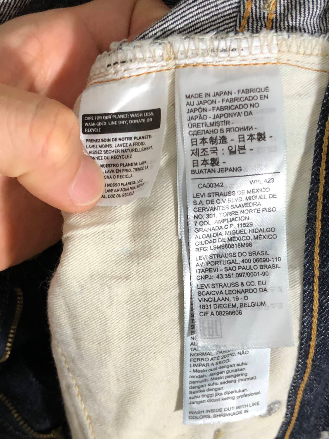 LVC 리바이스 빈티지 클로딩 501Z XX (32x34) 아메카지 데님 상품이미지5