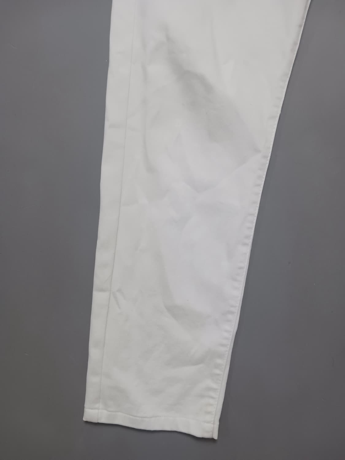 [34] 돌체앤가바나 화이트/블루 레이어드 면바지 상품이미지3