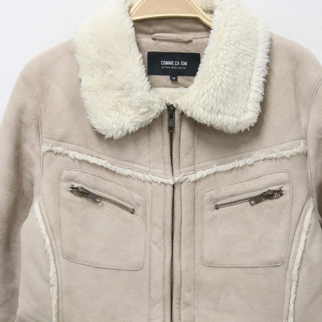 콤사이즘  무스탕 자켓 61902 상품이미지5