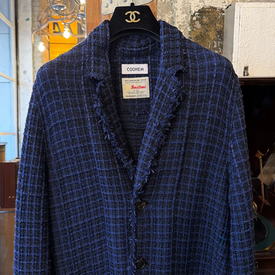 코헨 요네토미 트위드 코트자켓 상품이미지5