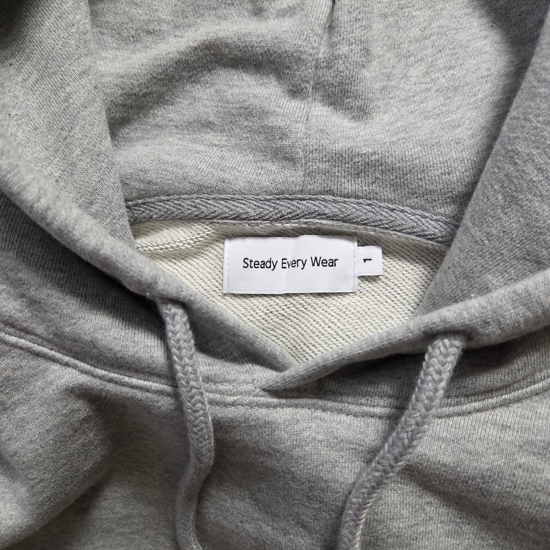 [1] 스테디에브리웨어 데일리 후디 그레이멜란지 / SEW 상품이미지4