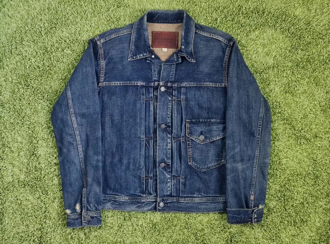 폴로 데님앤서플라이 WSP 셀비지 데님 자켓 Type 1 더블알엘 상품이미지6