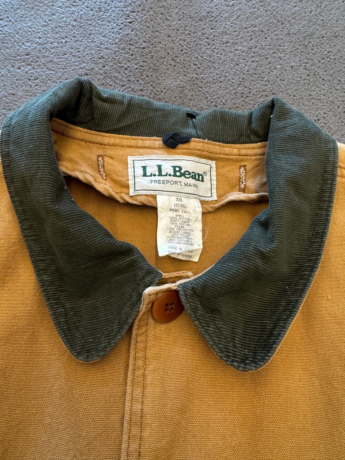 엘엘빈 캔버스 덱 워크 자켓 처분  상품이미지3