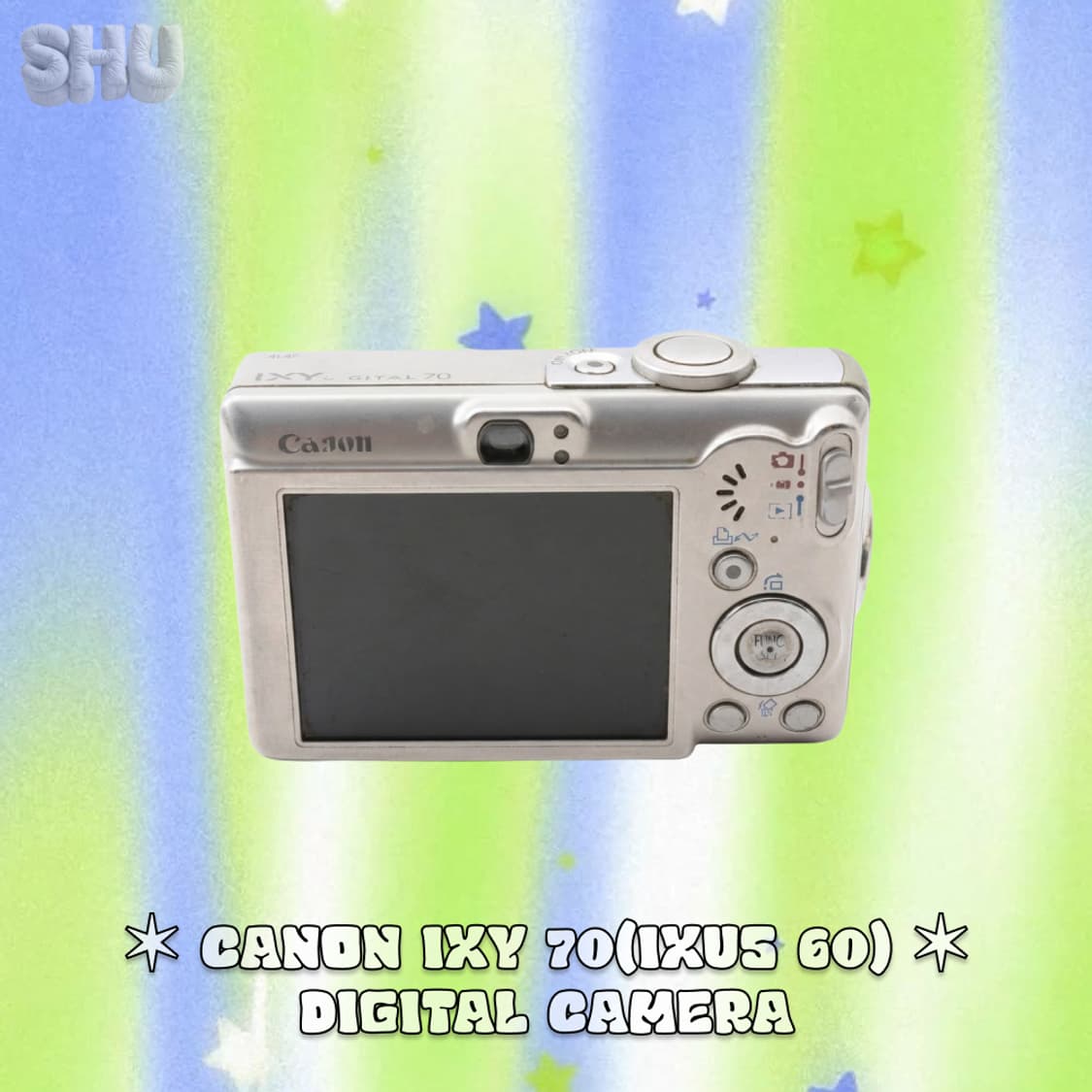 캐논 익시 IXY 70(익서스 60) 빈티지 디카 실버 상품이미지3