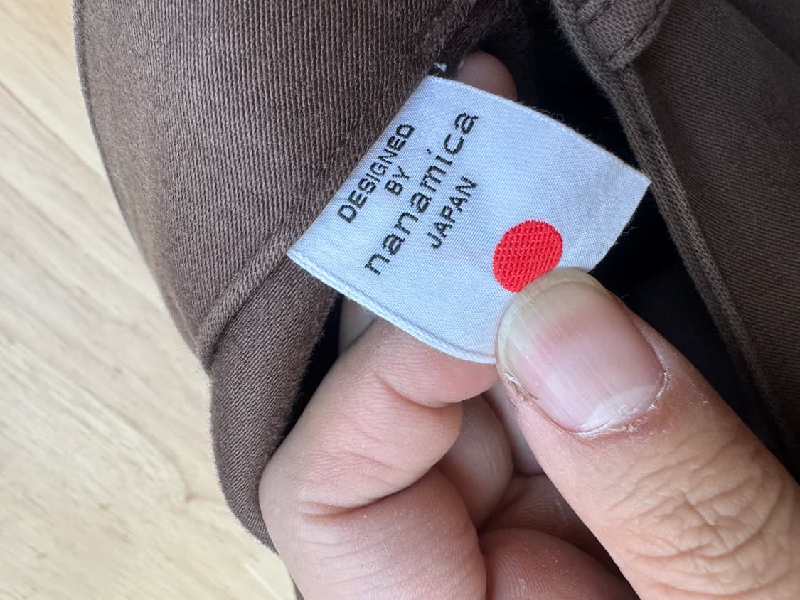 나나미카 몰스킨 프렌치 워크 셋업 상품이미지10