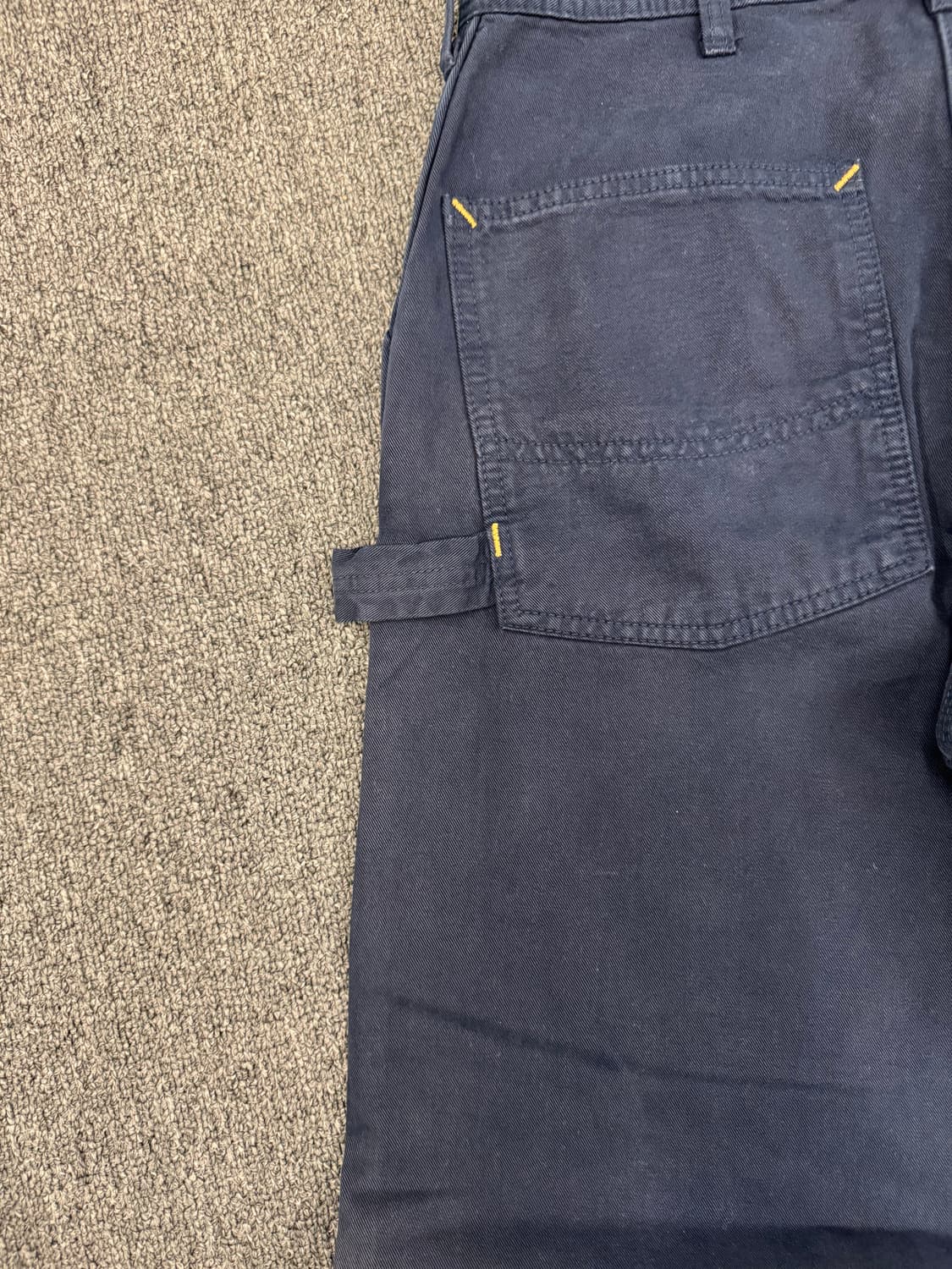 32)One-O-One 빈티지 네이비 카펜터팬츠 상품이미지8