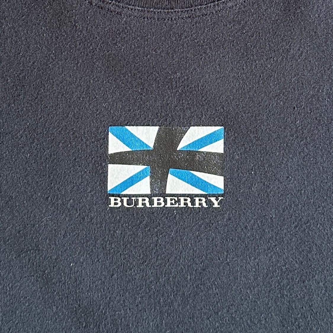 Burberry London logo cotton 1/2 tee 상품이미지4