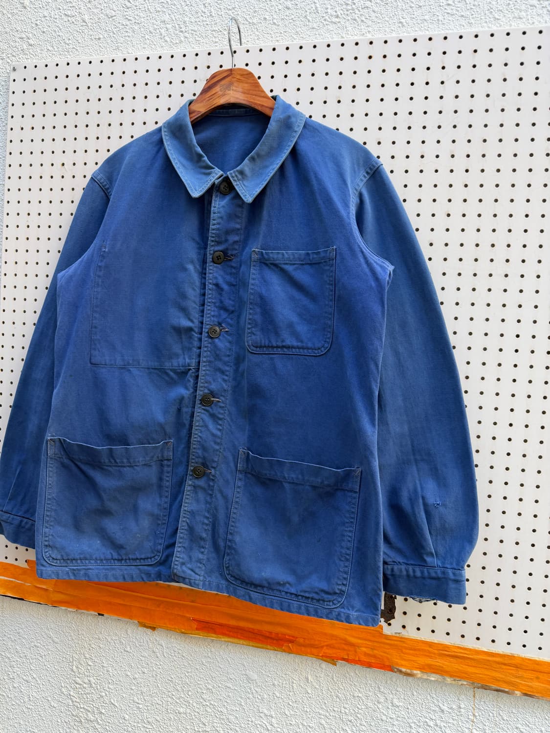 1950s OLD MODEL ROUND COLLAR 50s프렌치워크자켓 상품이미지6