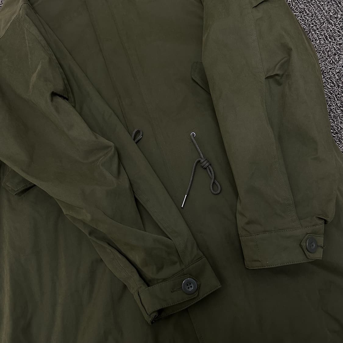 프리즘웍스 피쉬테일 야상 점퍼 카키 M 상품이미지3