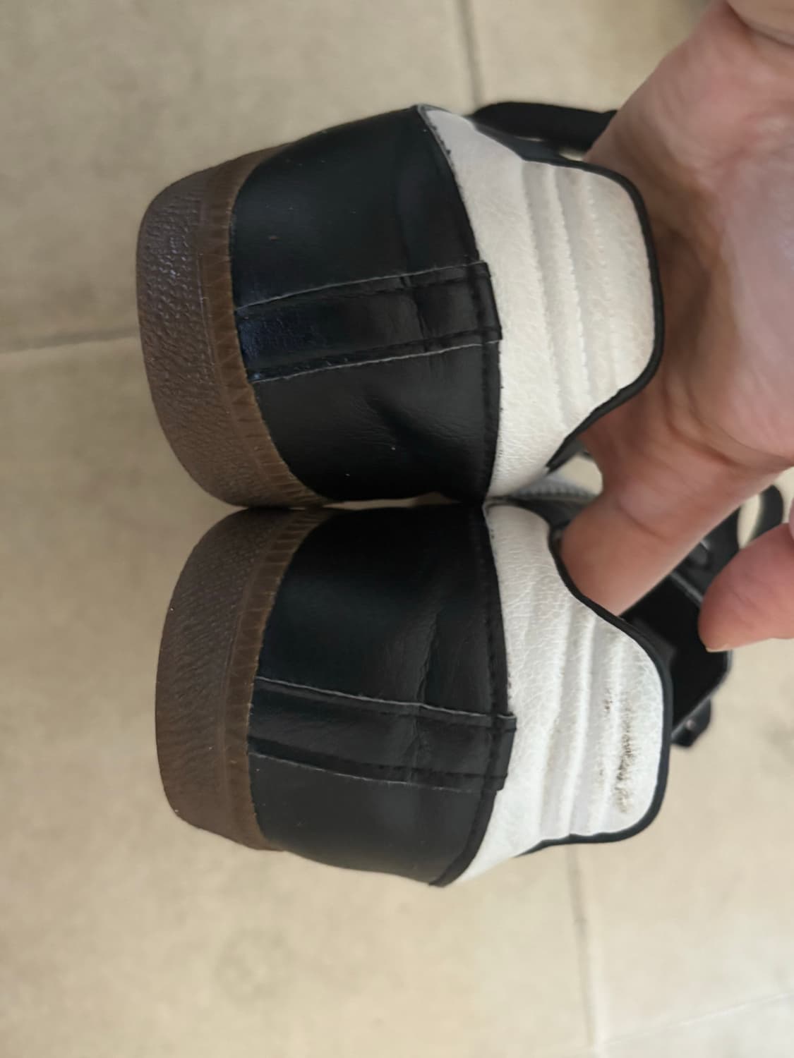 아디다스 삼바 비건 블랙 235 상품이미지7