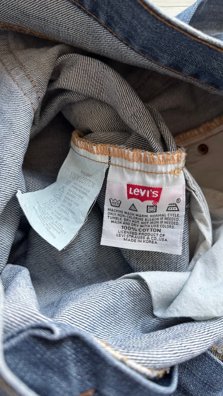 리바이스 501 w36 L32 판매  상품이미지10