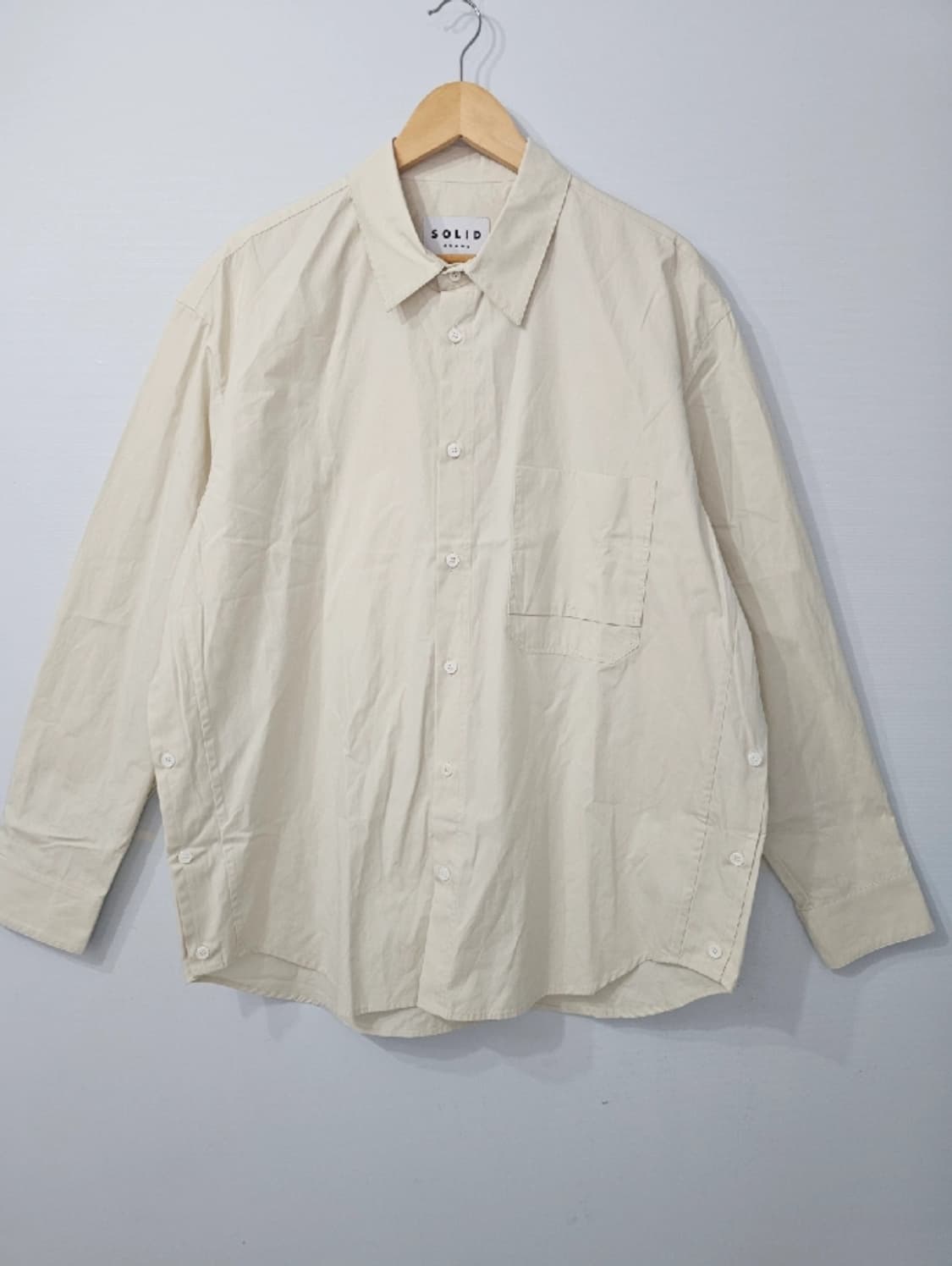 솔리드옴므 우영미 새상품 오버핏 셔츠 52 상품이미지7