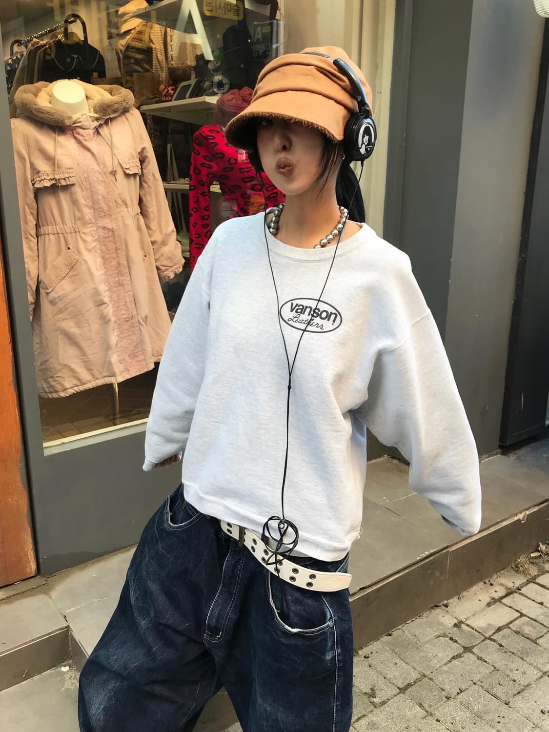 Vanson Logo Sweatshirts 상품이미지3