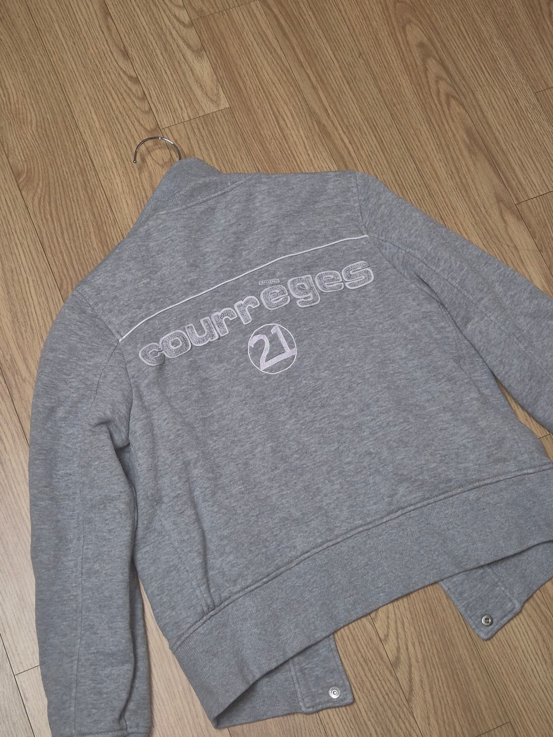 꾸레쥬 저지자켓 상품이미지4