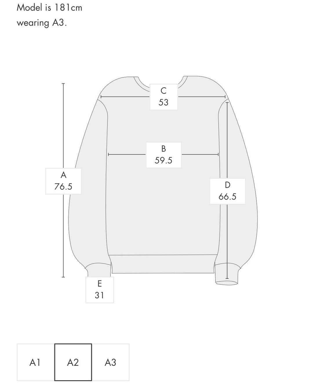 아더에러 Speric Small Logo 스웻셔츠 상품이미지2