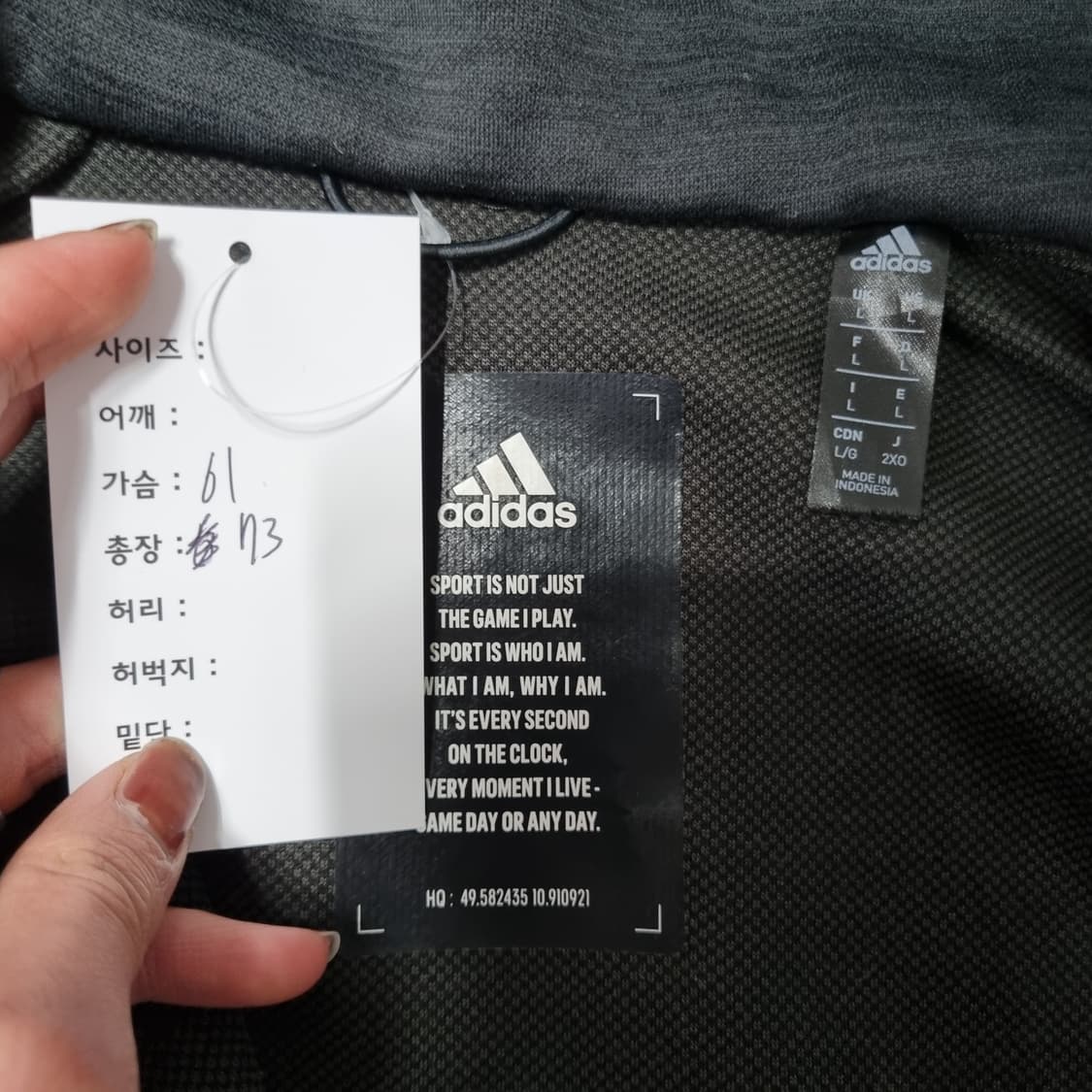 아디다스 유벤투스 후드 자켓 상품이미지6