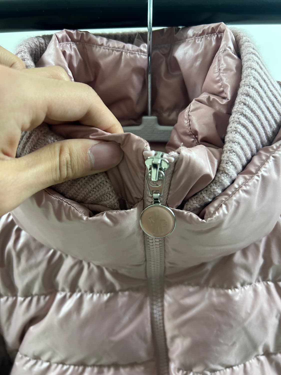 몽클레어 여성용 니트패딩 M   상품이미지5