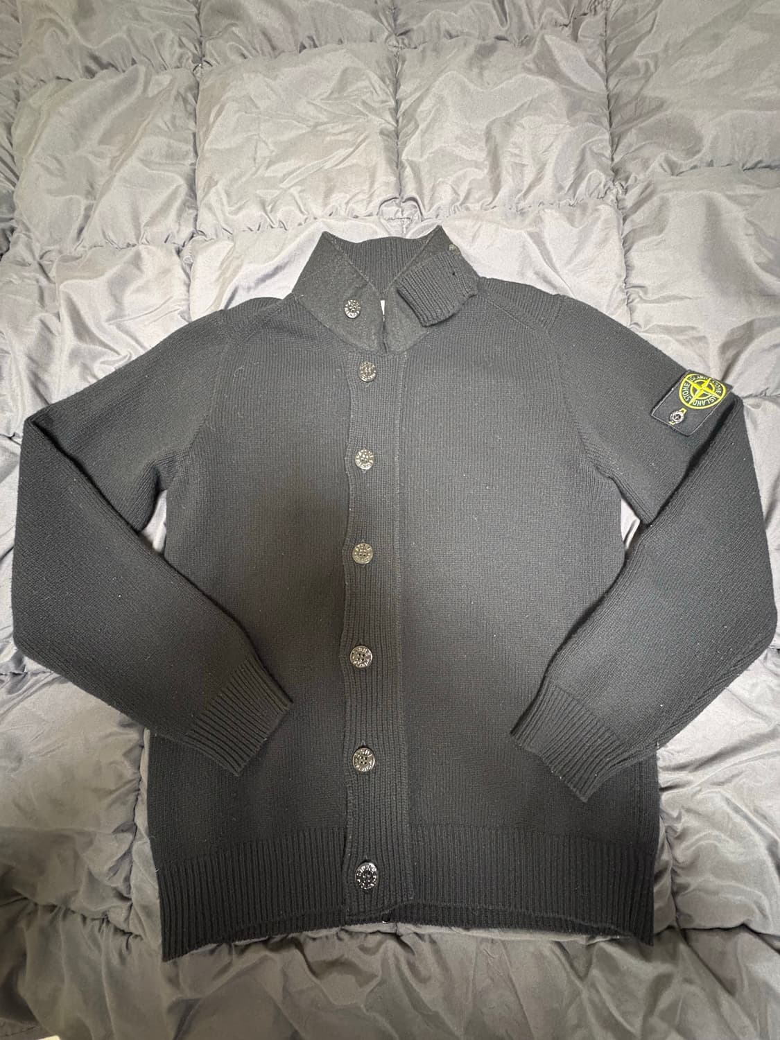 [L]스톤아일랜드 버튼 집업 가디건 상품이미지1