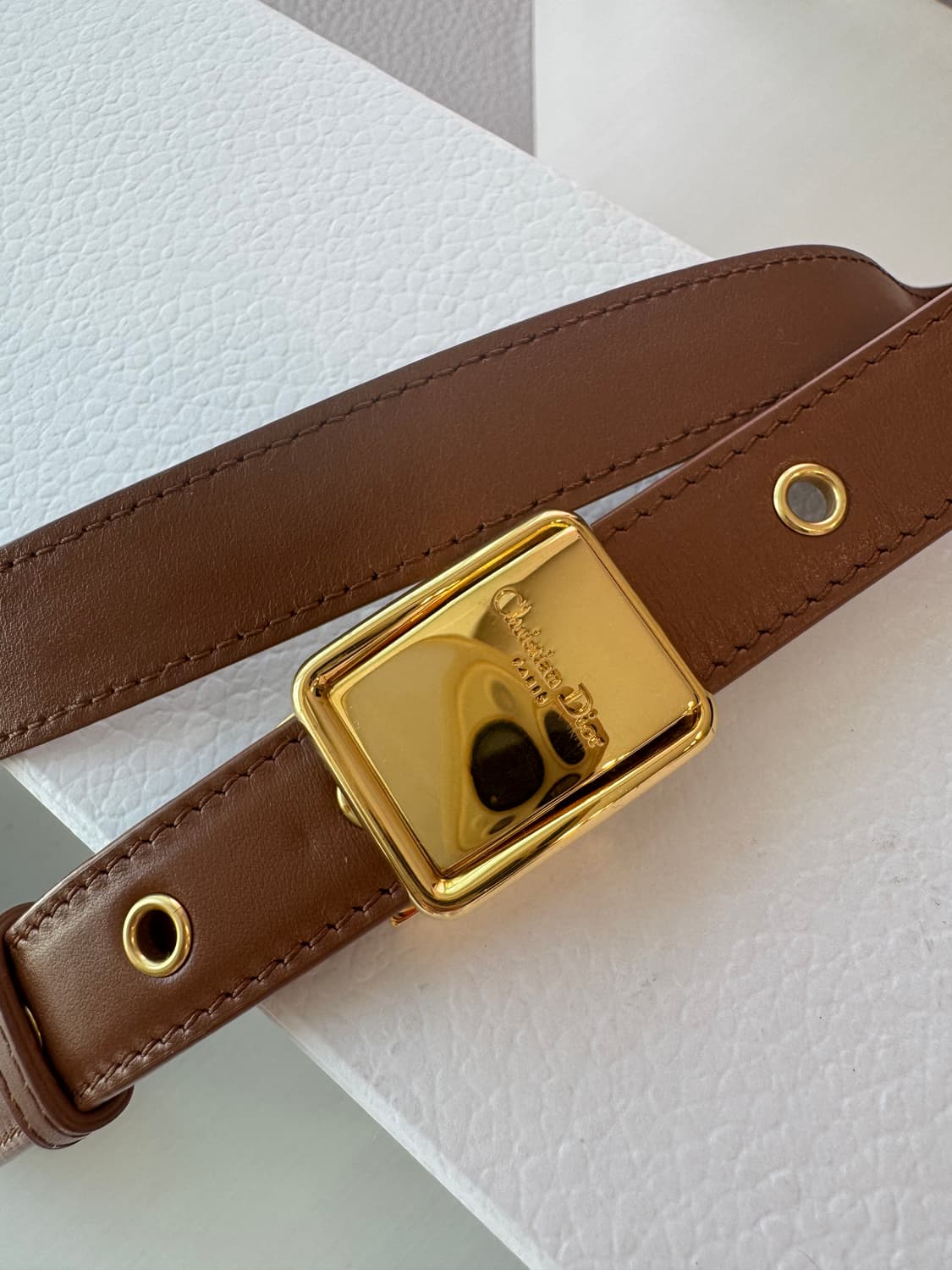 디올 바비백 미디움 브라운 상품이미지8