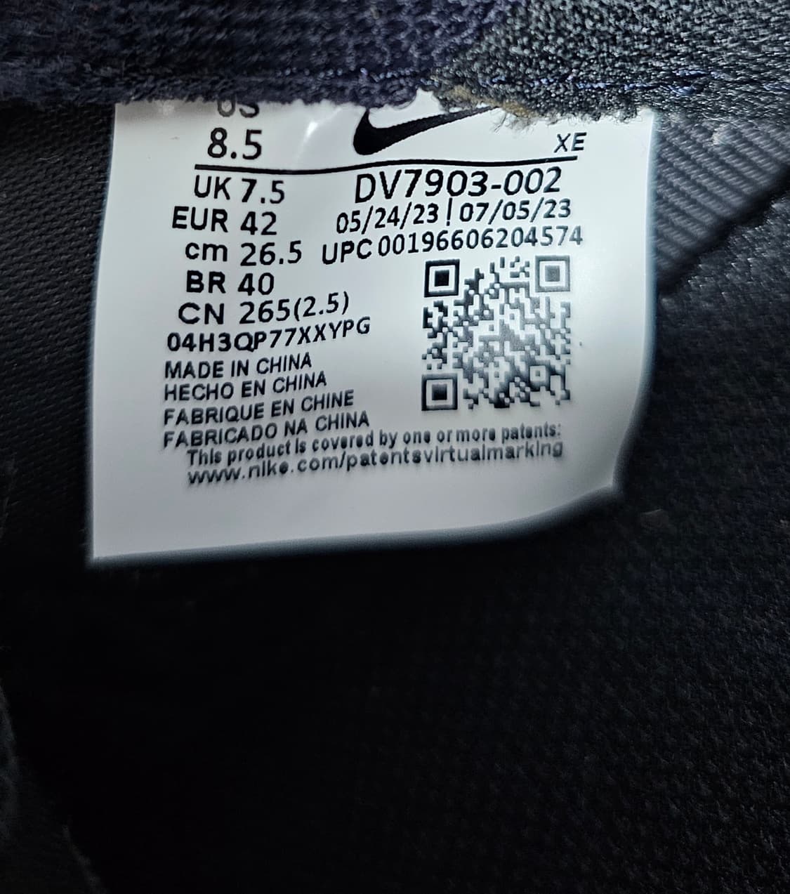 나이키 ACG 마운틴 플라이 2 로우 블랙 265 상품이미지5