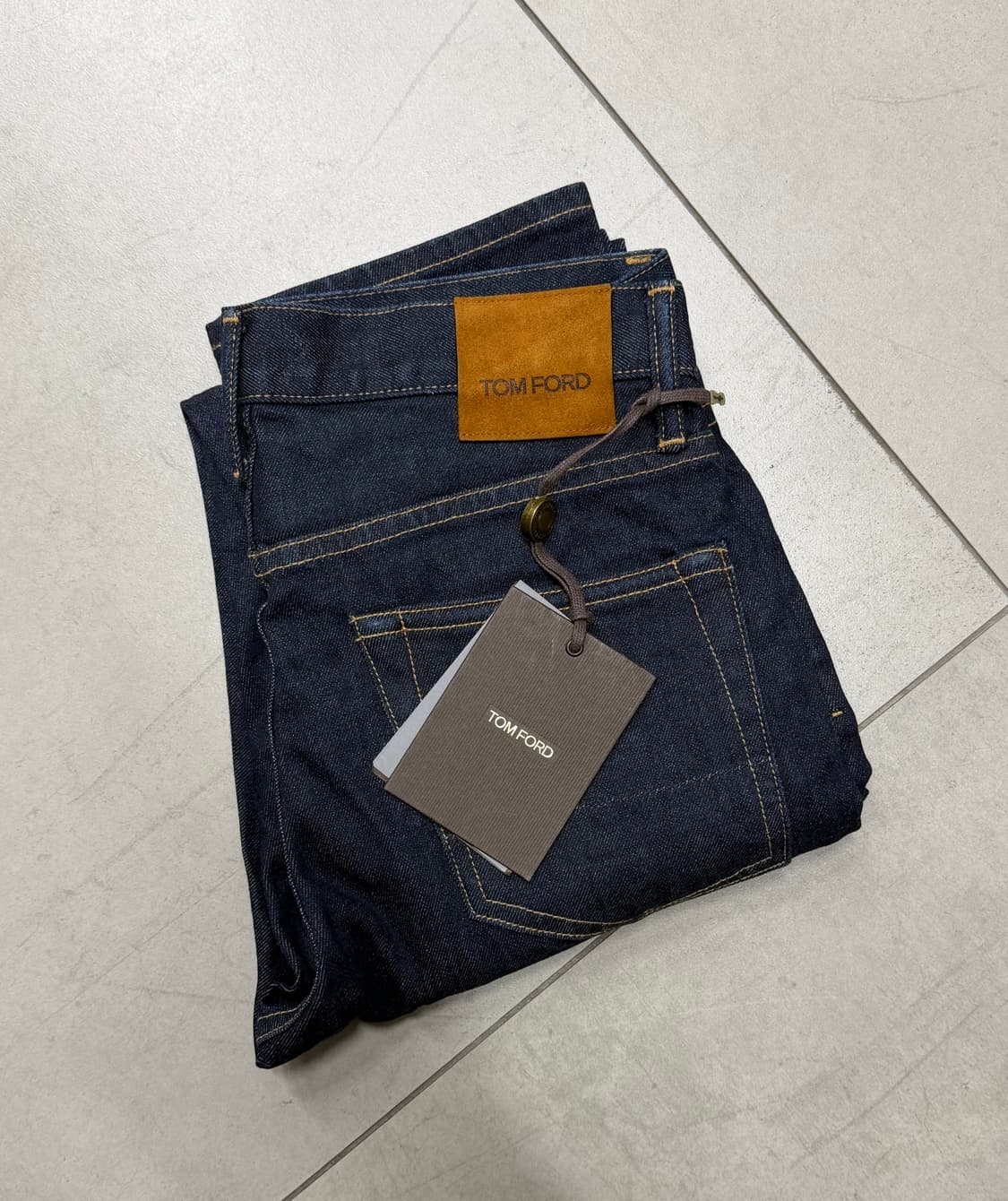 (30)톰포드 슬림핏 데님 생지 새상품 상품이미지1