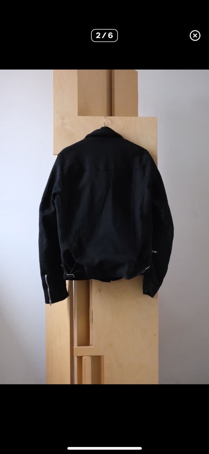 꼼데가르송 옴므 2010 축융 라이더 자켓 xs 상품이미지2