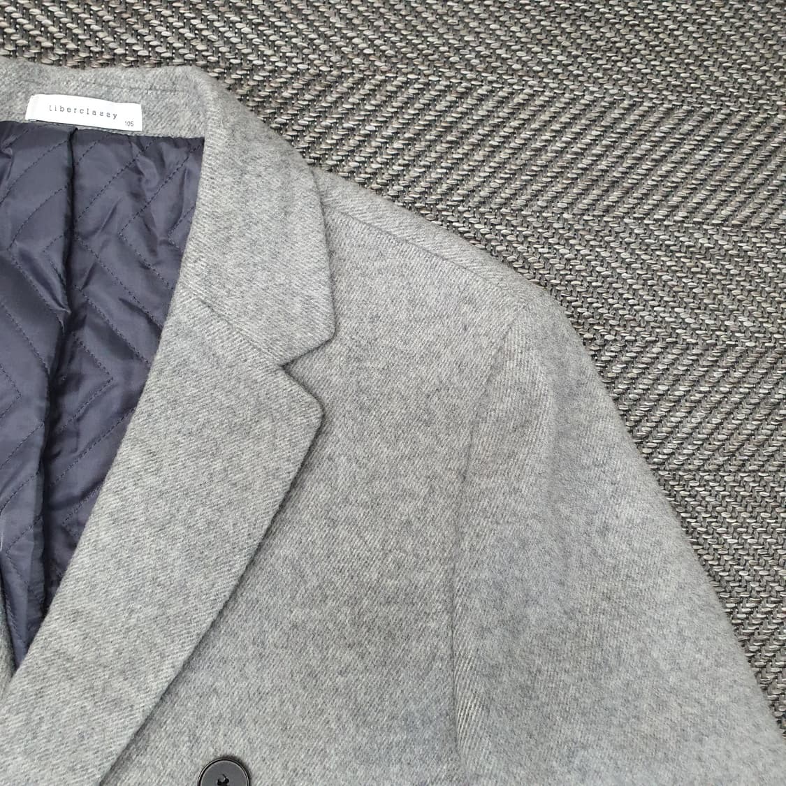 리버클래시 울100 겨울 코트 남자105~110 상품이미지3