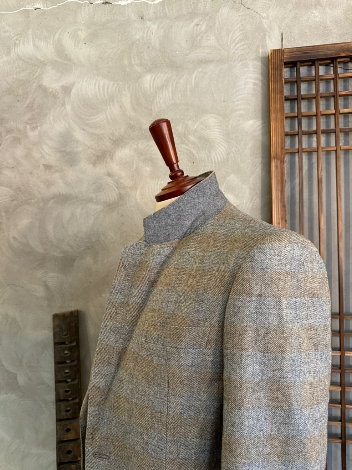 루치아노 바르베라 플란넬 자켓 100 상품이미지4